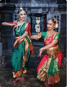 Bharatanatyam Mudras and Rhythmic Footwork Demonstration