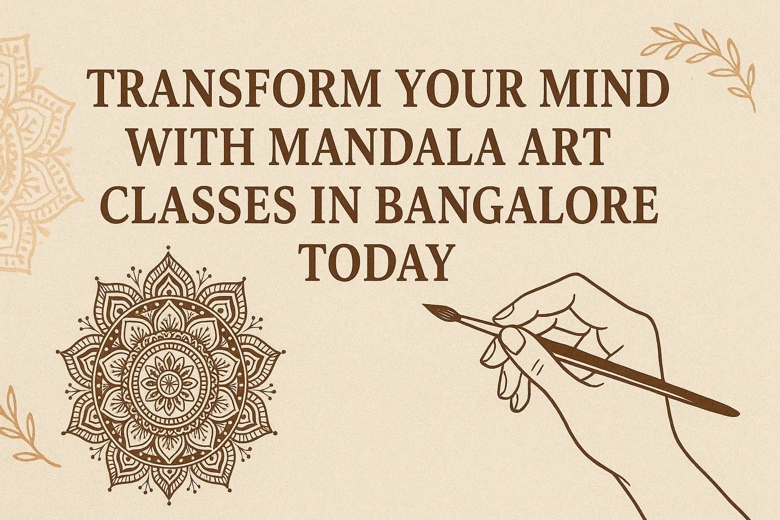 Mandala art classes in Bangalore
