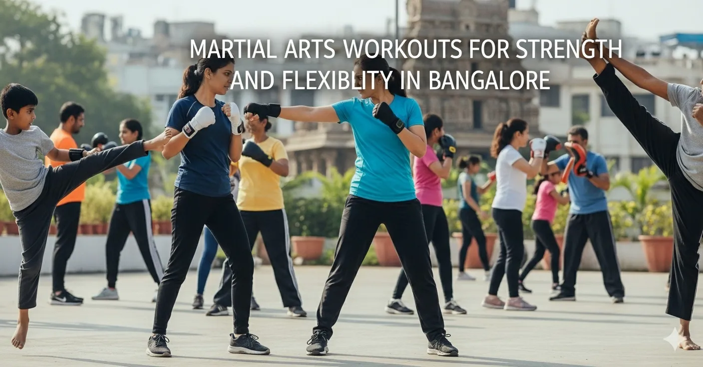 Martial Arts Workouts for Strength and Flexibility Bangalore