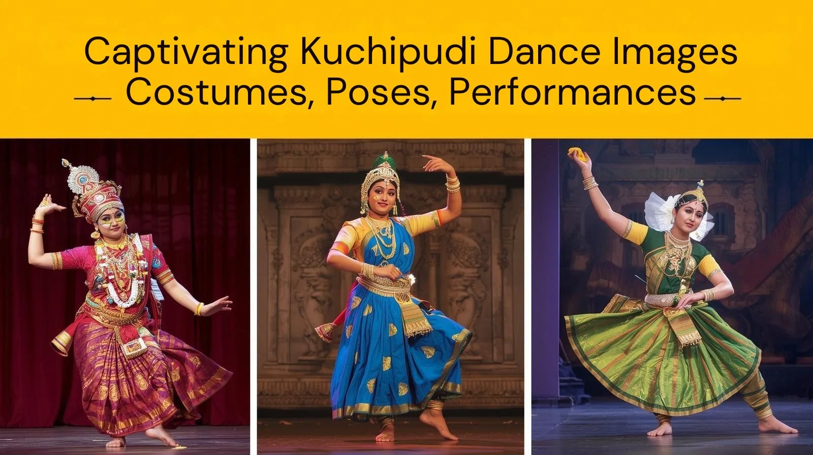 Kuchipudi Dance Images