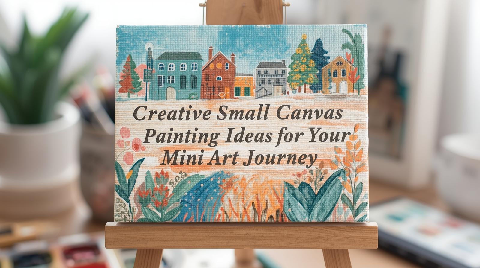 small canvas painting ideas