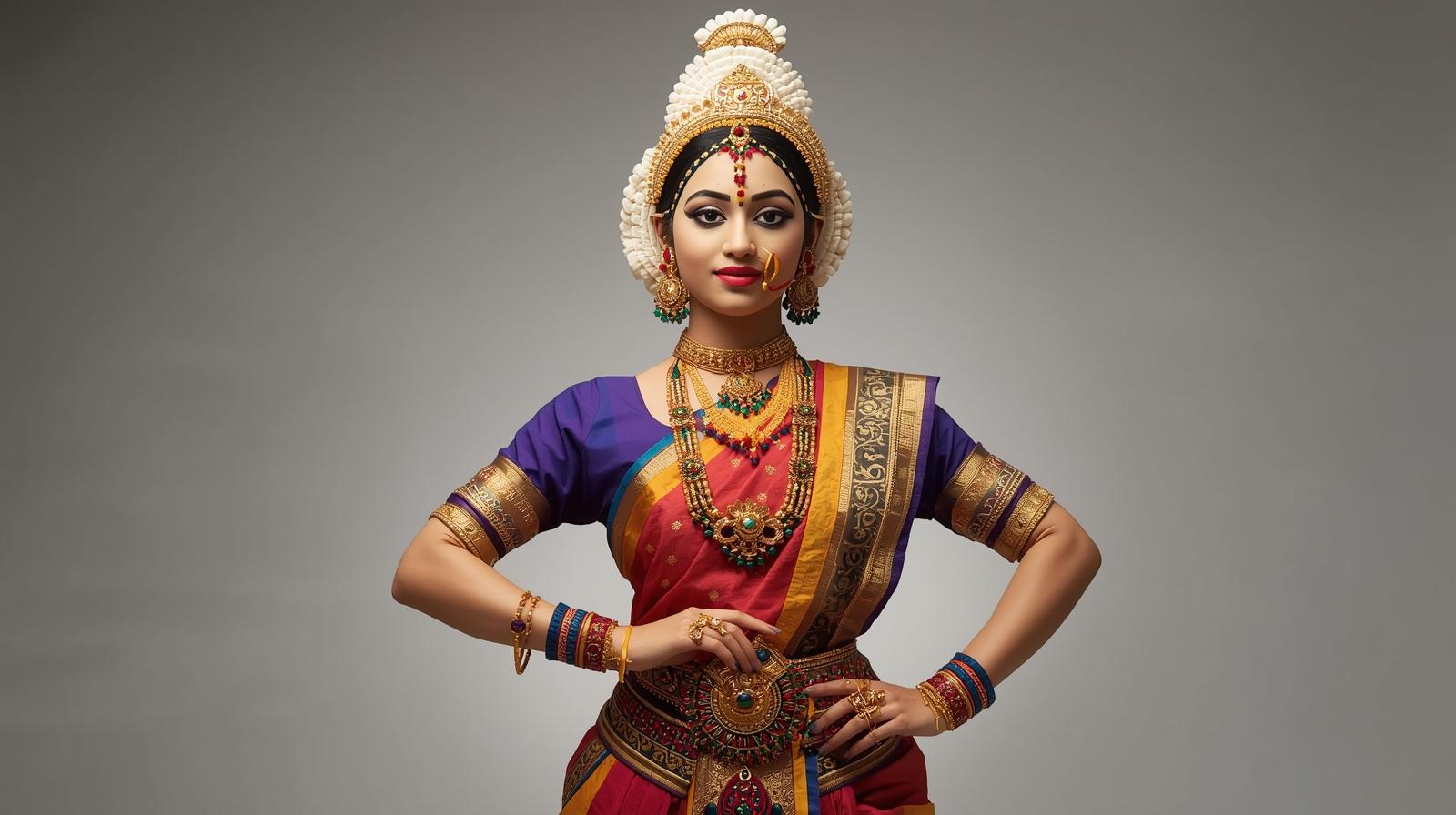 Kuchipudi Dance Costume