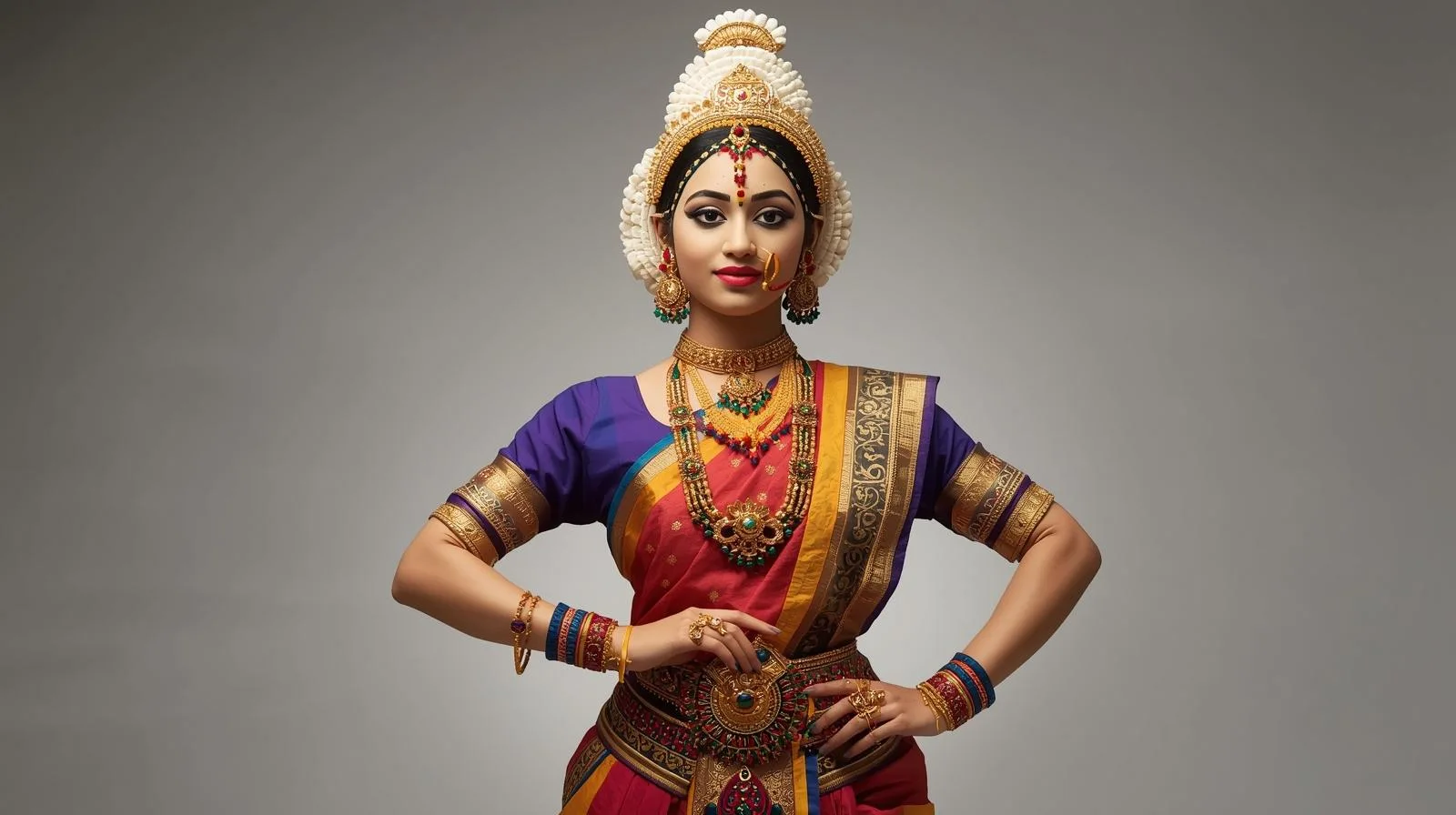 Kuchipudi Dance Costume