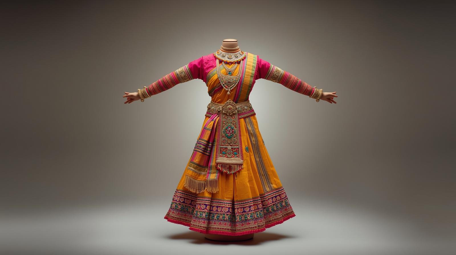 Kuchipudi Dance Costume