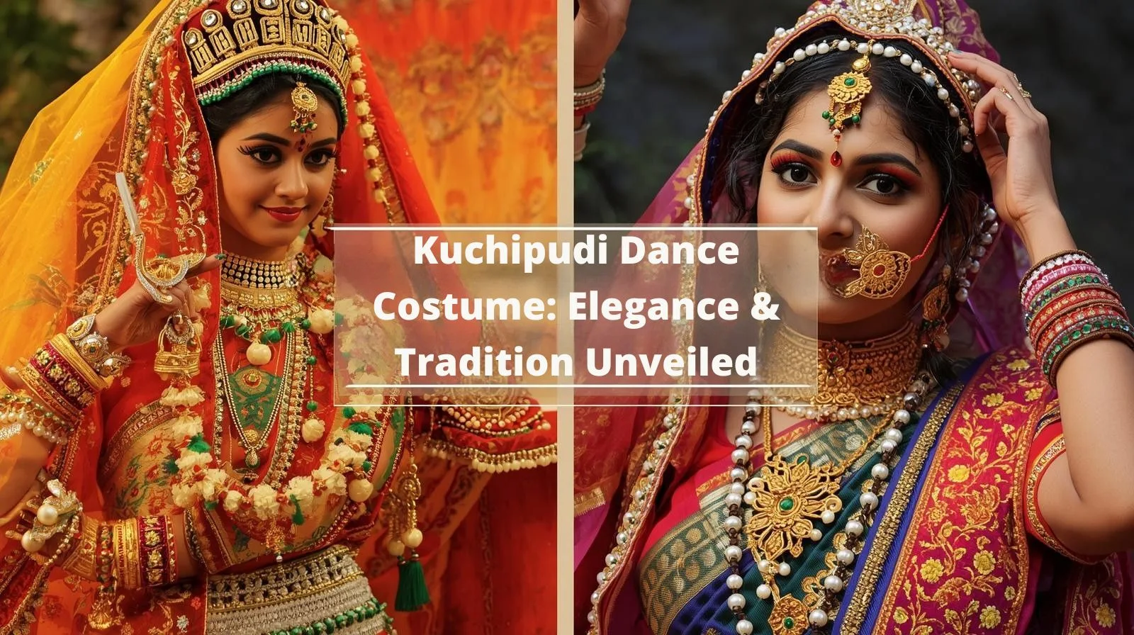 Kuchipudi Dance Costume