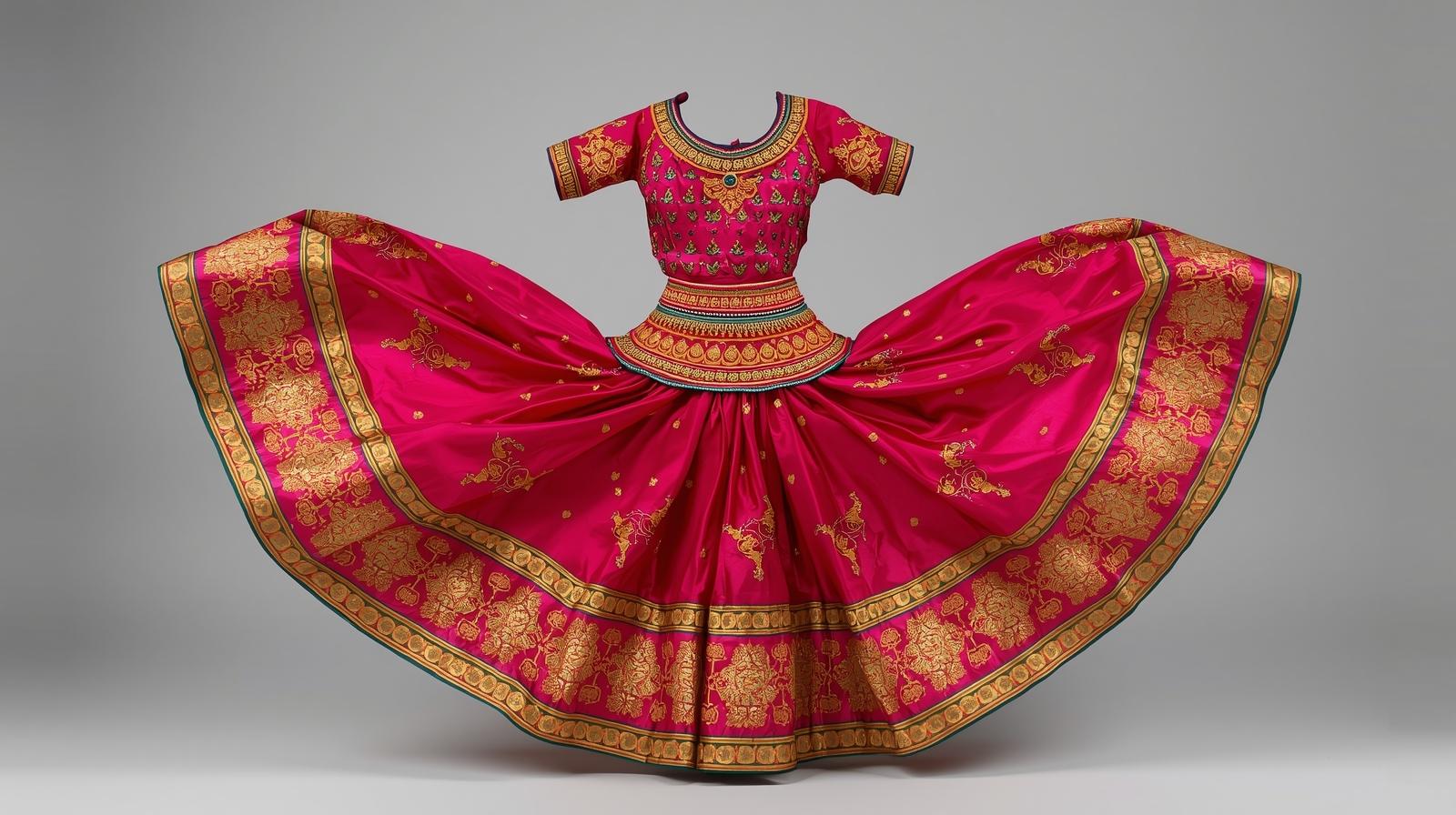 Kuchipudi Dance Costume