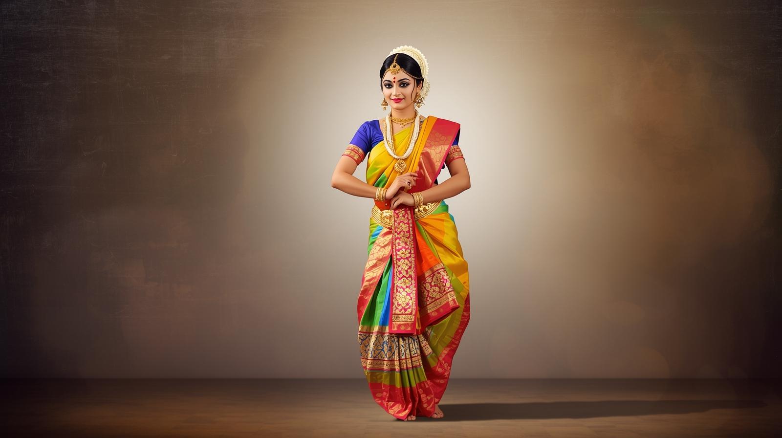 Kuchipudi saree