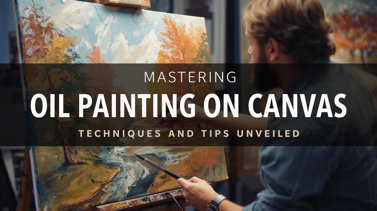 Oil painting on canvas