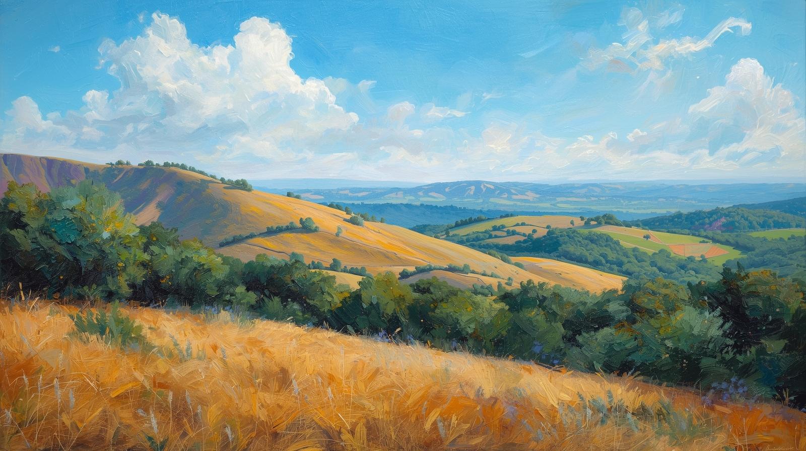 Nature Canvas Painting