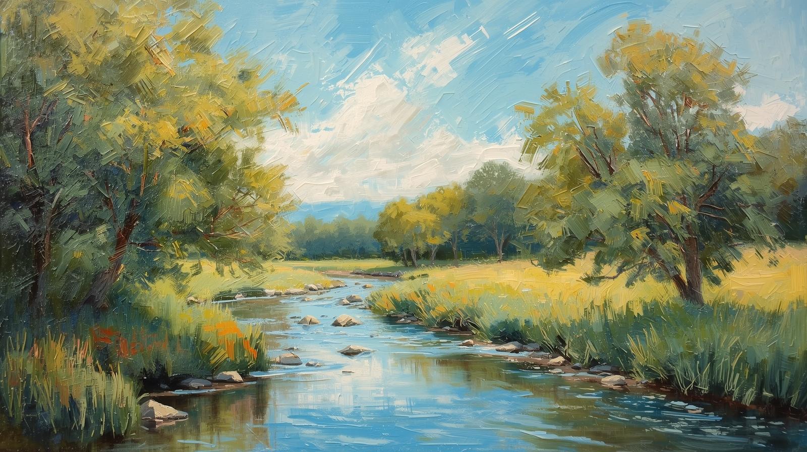 Nature Canvas Painting