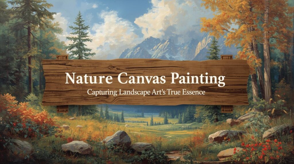 Nature Canvas Painting