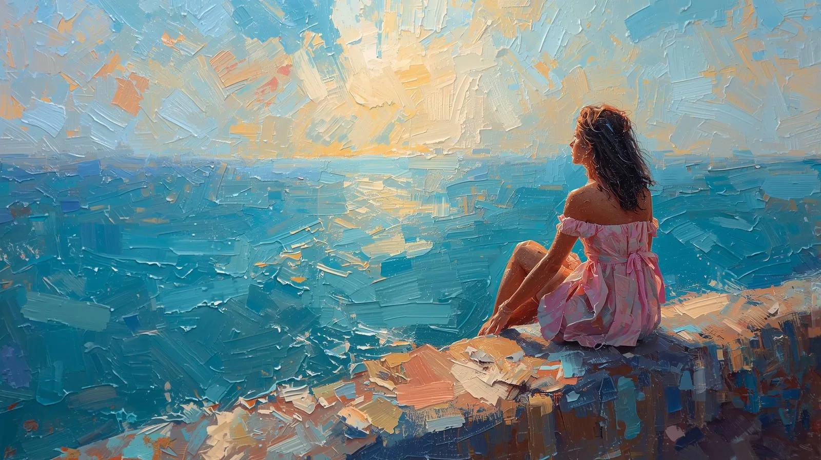 Oil painting on canvas