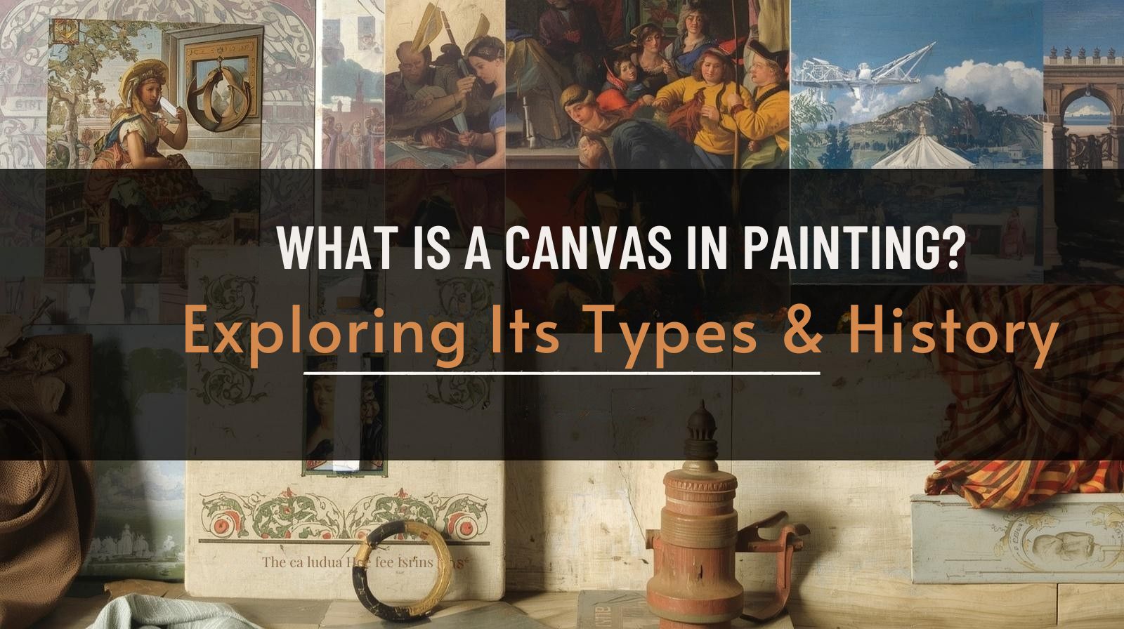 CANVAS IN PAINTING EXPLORING