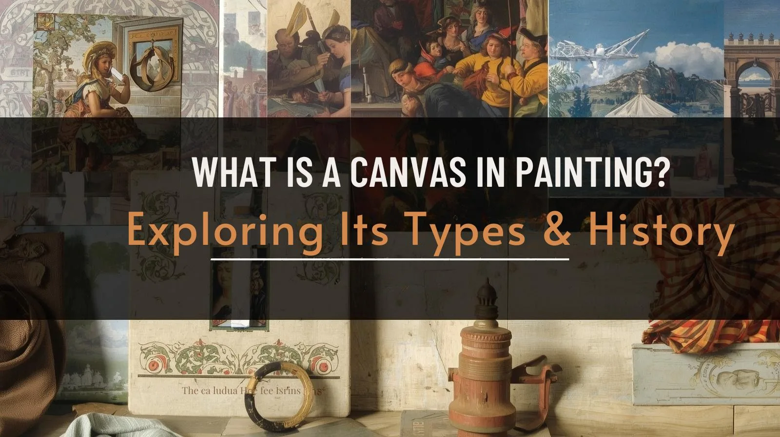 CANVAS IN PAINTING EXPLORING