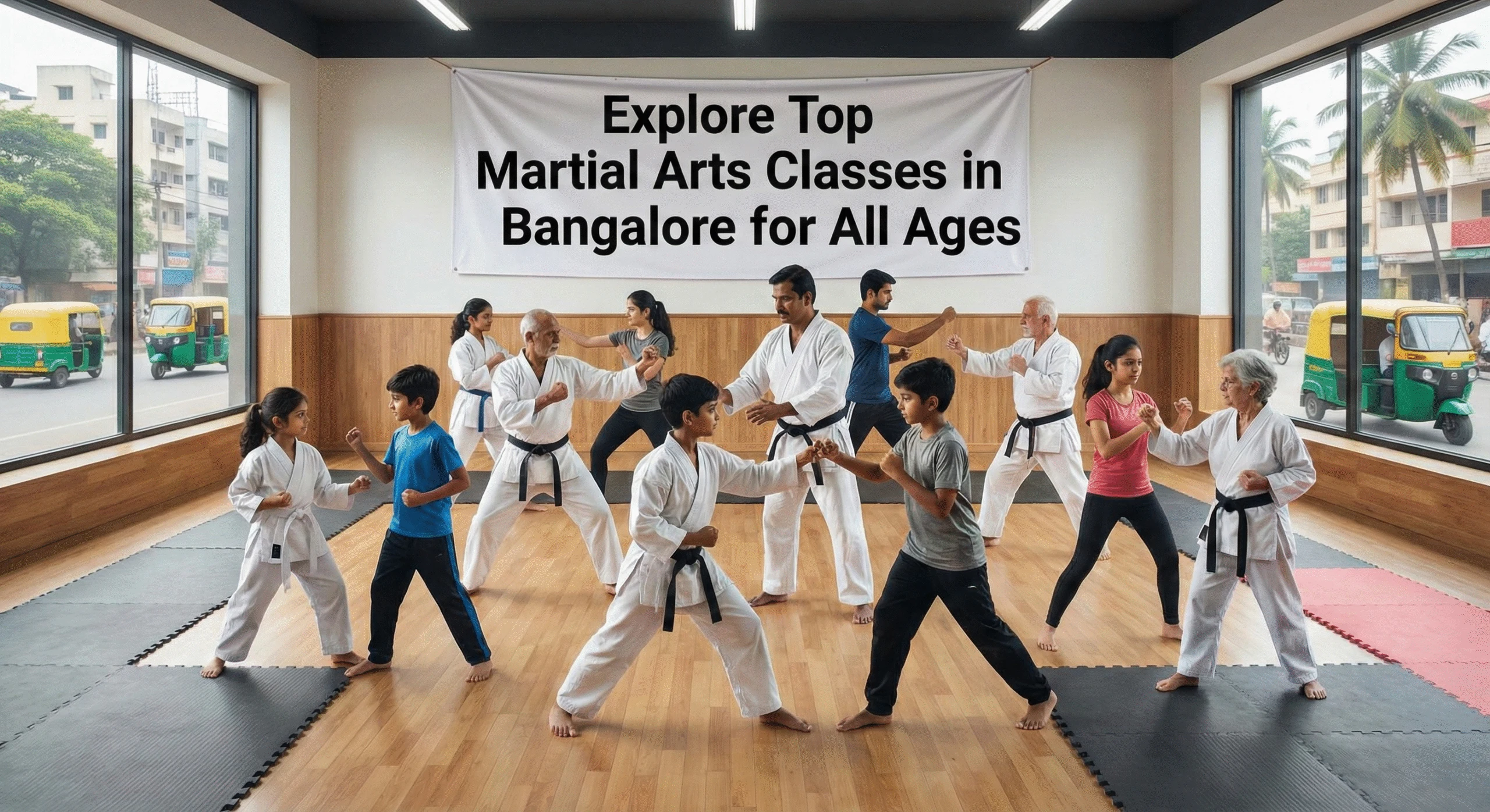 Explore Top Martial Arts Classes in Bangalore for All Ages