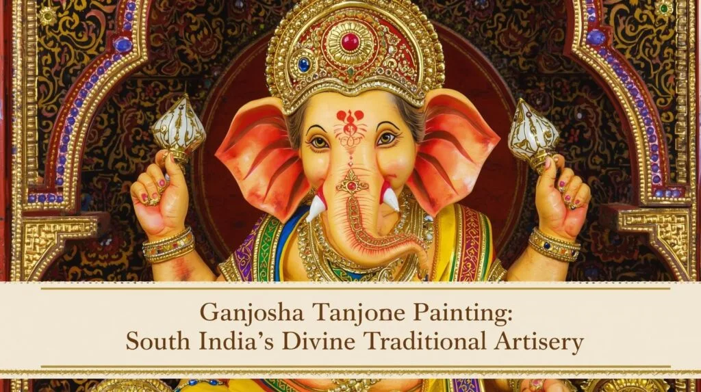 Ganesha Tanjore Painting