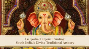 Ganesha Tanjore Painting