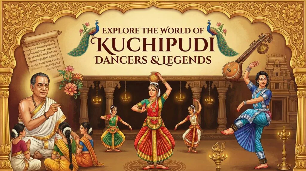 Famous Kuchipudi dancers
