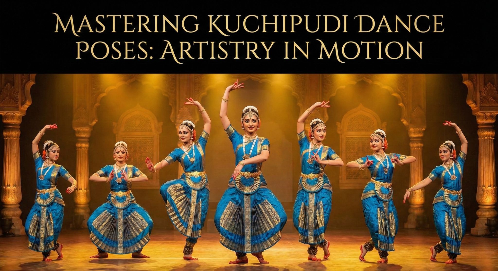 Kuchipudi dance poses