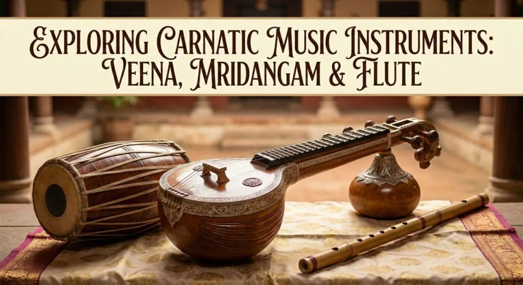 Carnatic music instruments