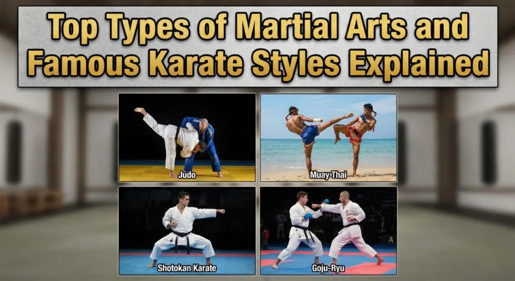 types of martial arts