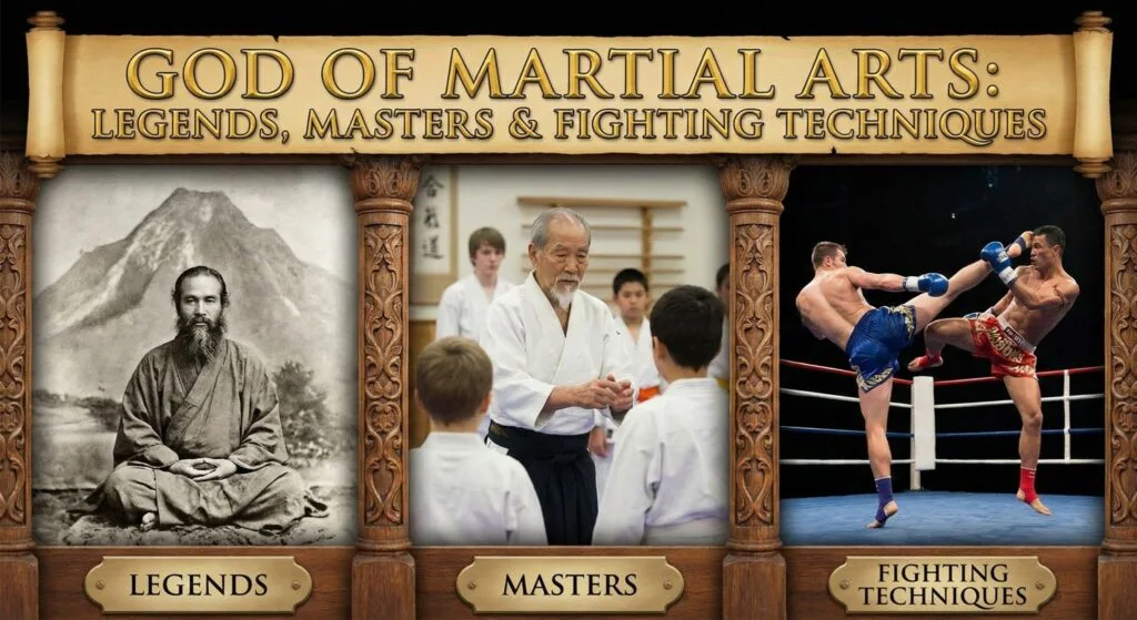 god of martial arts