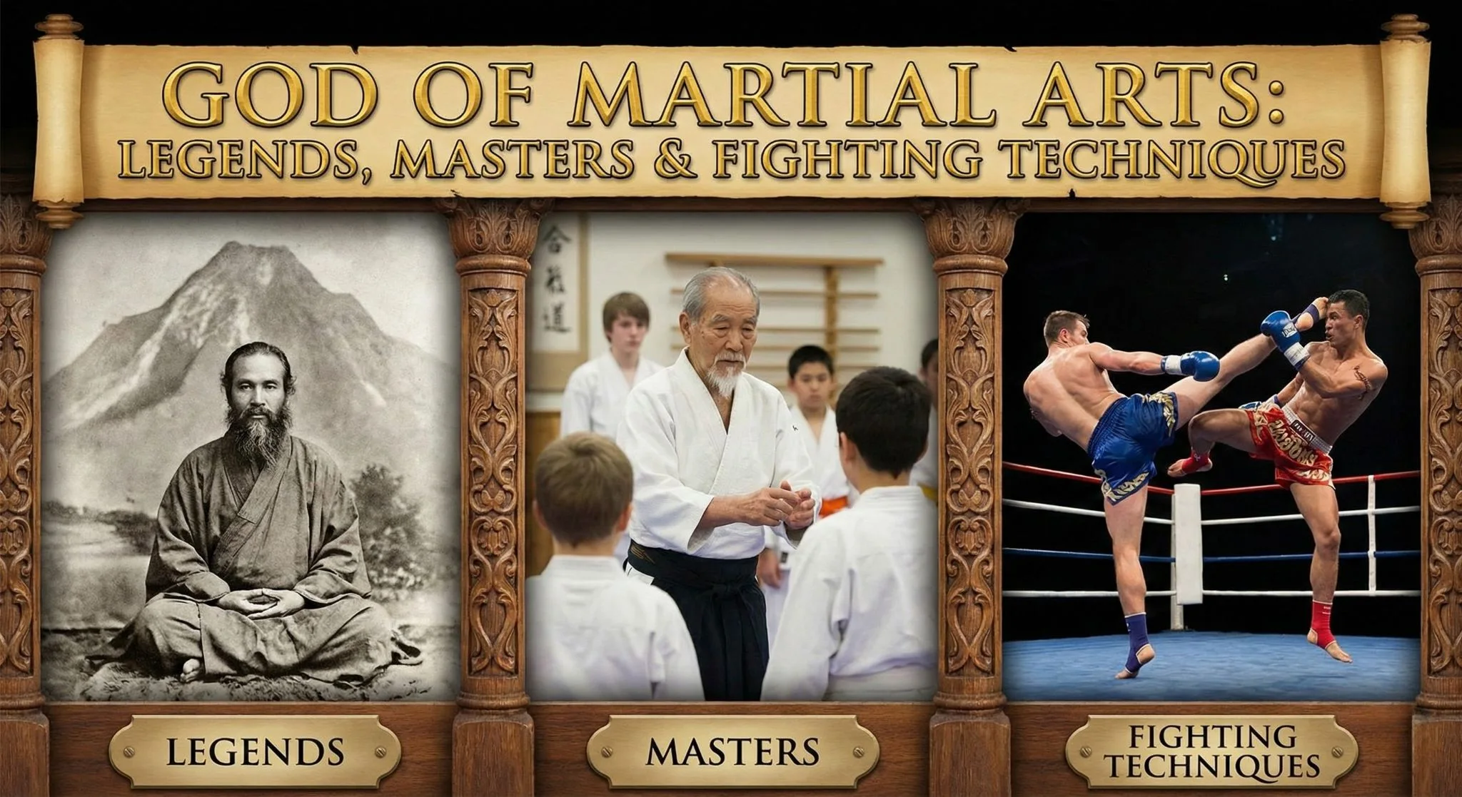 god of martial arts