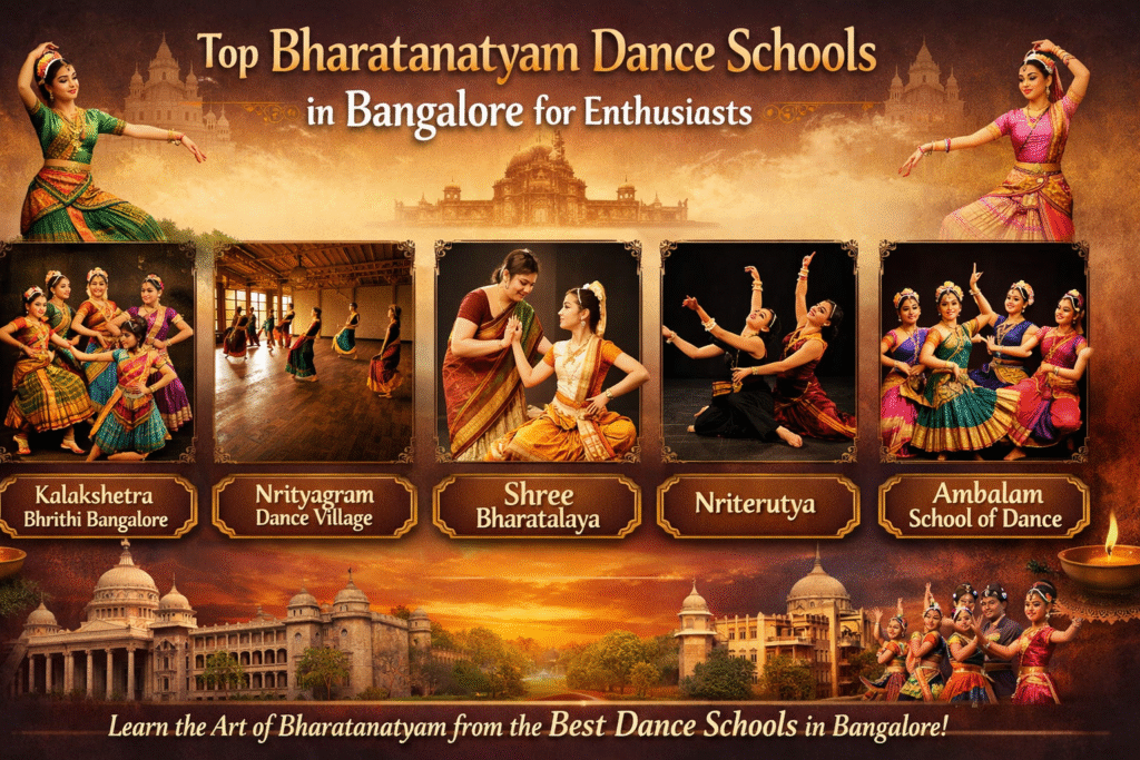 Bharatanatyam dance schools in Bangalore