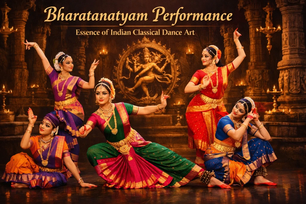 Bharatanatyam Performance: Essence of Indian Classical Dance Art - Kailasa Kaladhara Bangalore