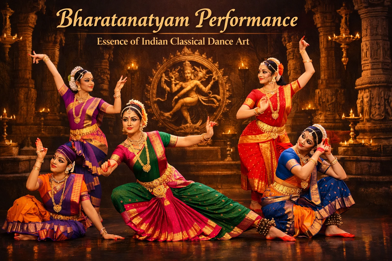 Bharatanatyam Performance: Essence of Indian Classical Dance Art - Kailasa Kaladhara Bangalore