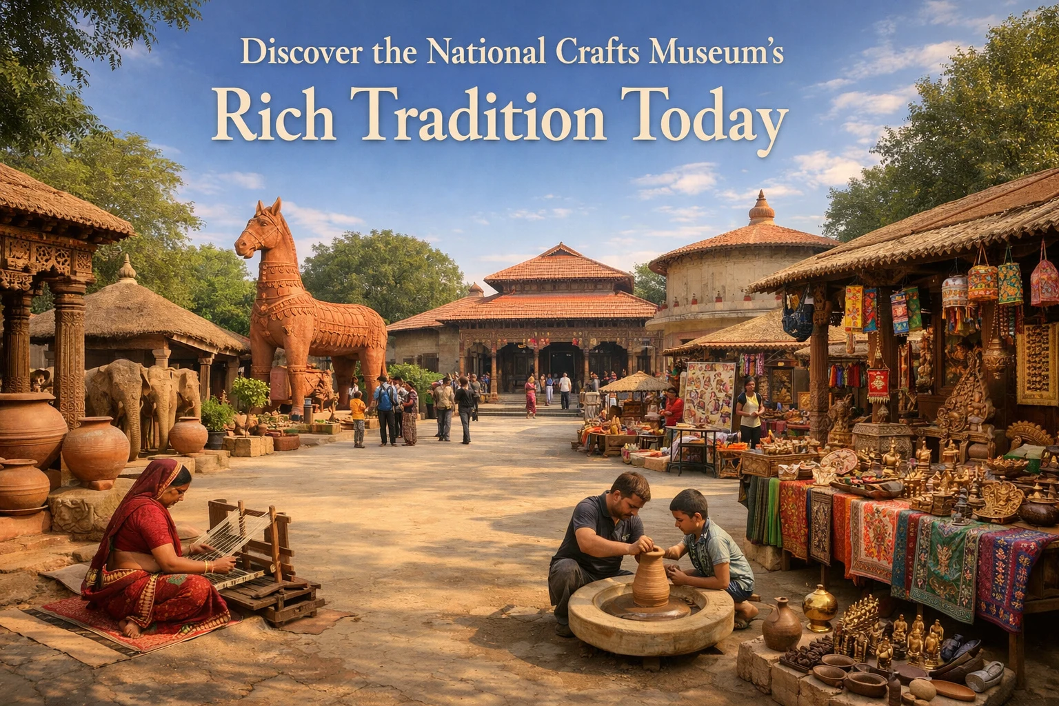Discover the National Crafts Museum's Rich Tradition Today - Kailasa Kaladhara Bangalore