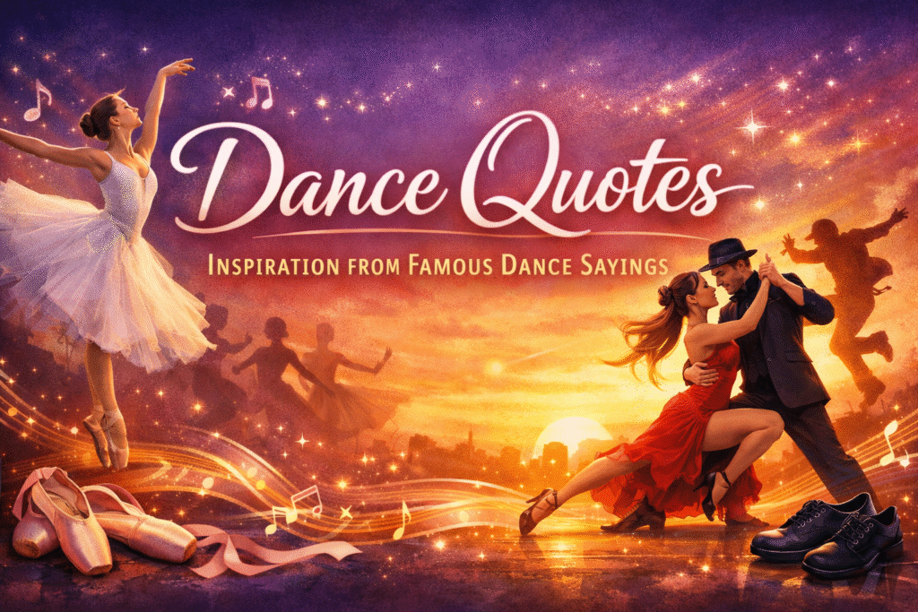 Dance quotes