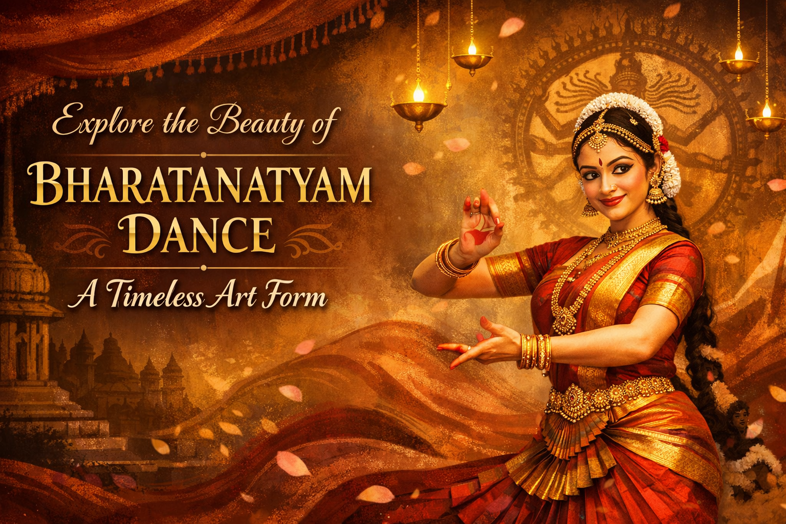 Bharatanatyam dance is one of the oldest and most revered forms of Indian classical dance
