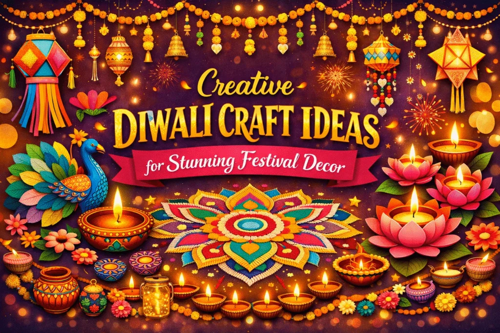 Creative Diwali Craft Ideas for Stunning Festival Decor - Kailasa Kaladhara Bangalore