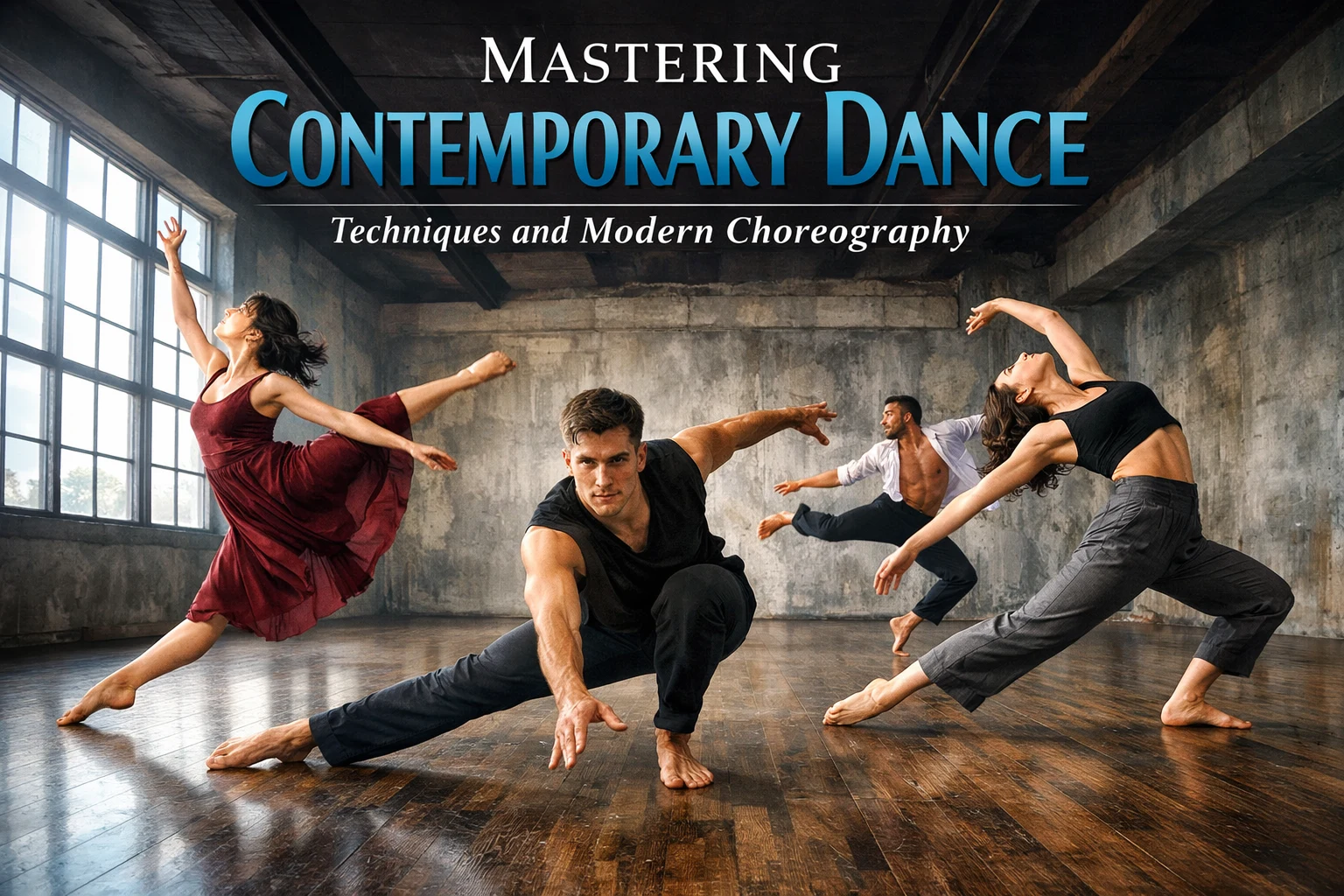 Mastering Contemporary Dance: Techniques and Modern Choreography - Kailasa Kaladhara Bangalore