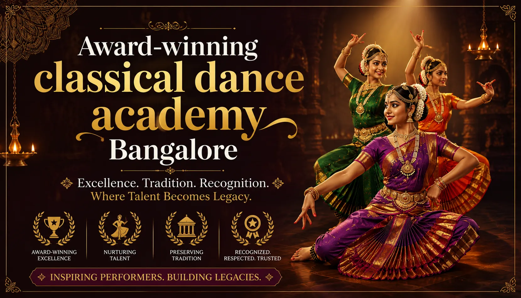 Award-winning classical dance academy Bangalore