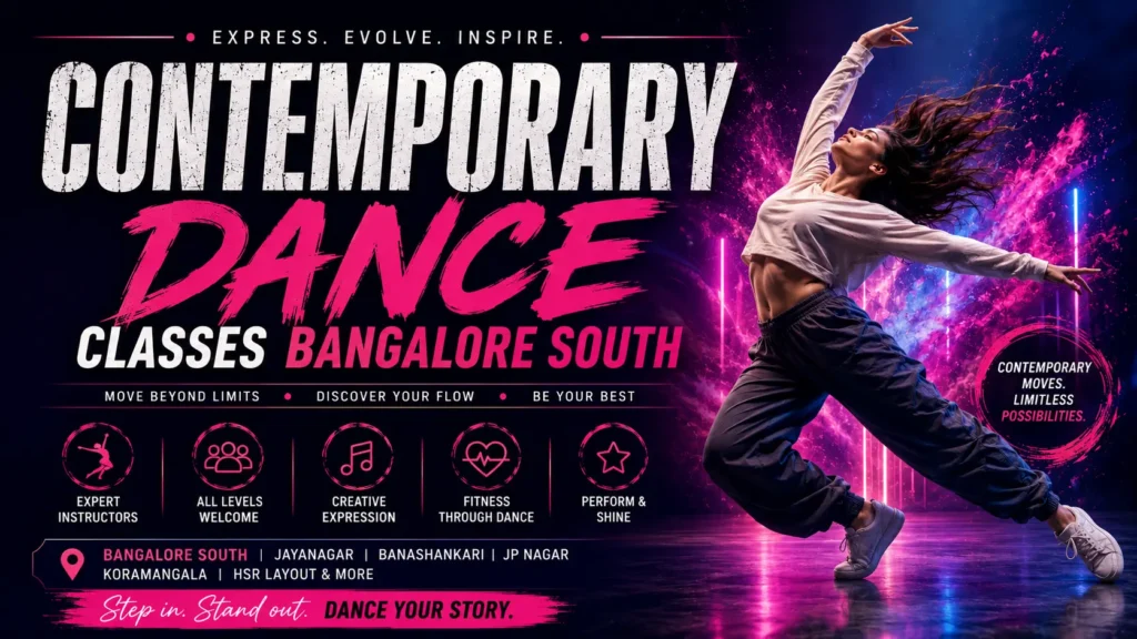 Contemporary dance classes Bangalore south