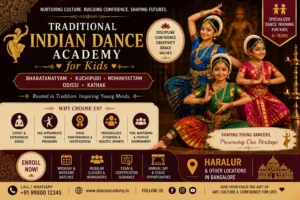 Traditional Indian dance academy for kids