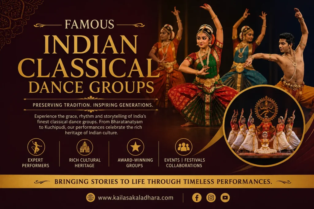 Famous Indian classical dance groups Bangalore