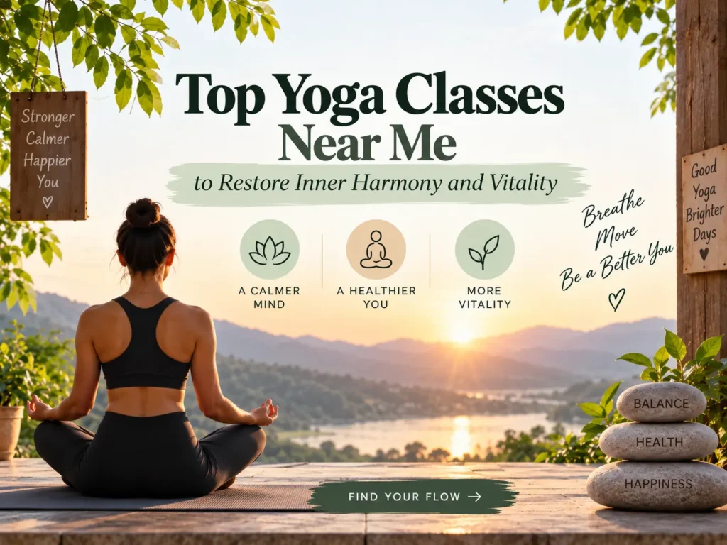 Yoga classes near me