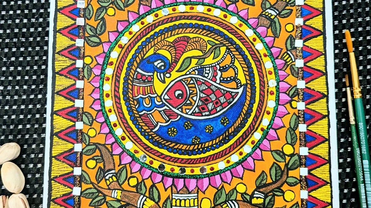 Art Therapy Through Indian Folk Art: How Meditative Painting Calms the Mind - Authentic Classical Arts