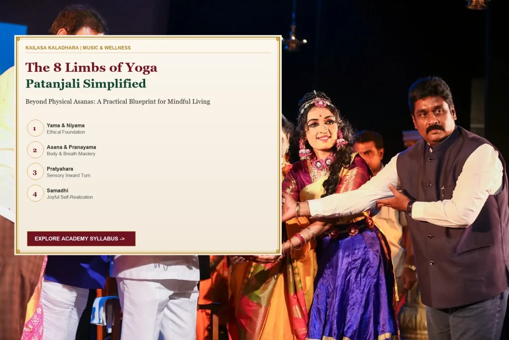Patanjali’s Ashtanga Yoga (8 Limbs) Explained in Plain, Practical English - Kailasa Kaladhara