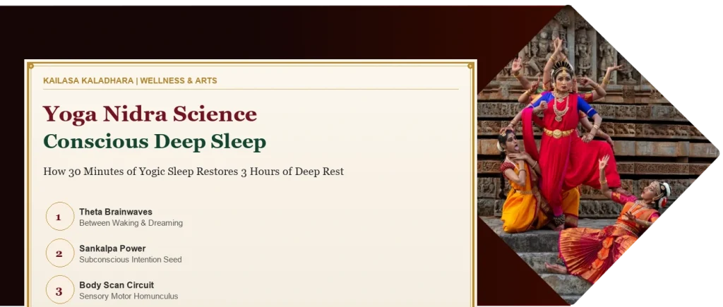 Yoga Nidra: The Science of Conscious Deep Sleep for Busy Minds - Kailasa Kaladhara