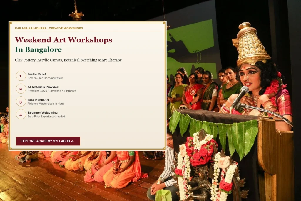 Weekend Fine Arts Workshops in Bangalore: Clay, Sketching & Canvas - Kailasa Kaladhara