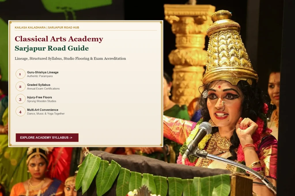 Choosing a Classical Arts Academy in Sarjapur Road: Complete Checklist - Kailasa Kaladhara