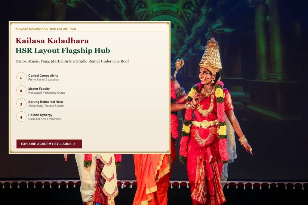 Kailasa Kaladhara HSR Layout Hub: Multi-Disciplinary Performing Arts Center - Kailasa Kaladhara